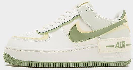 Nike Damesschoenen Air Force 1 Shadow Sail Alabaster Pale Ivory Oil Green- Dames Sail Alabaster Pale Ivory Oil Green