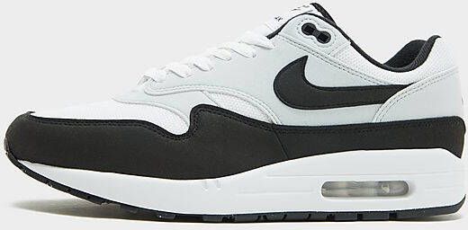 Nike Air Max 1 White Pure Platinum Black- Heren White Pure Platinum Black