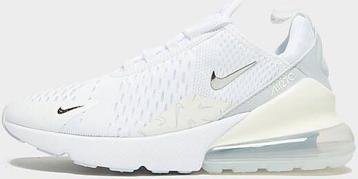 Nike Air Max 270 Dames White Pure Platinum Sail Metallic Silver Dames - Foto 5