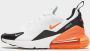 Nike Air Max 270 Junior White Stadium Green Black Turf Orange Kind - Thumbnail 3
