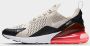 Nike Air Max 270 Men's Shoe Black Hot Punch White Light Bone- Heren Black Hot Punch White Light Bone - Thumbnail 2