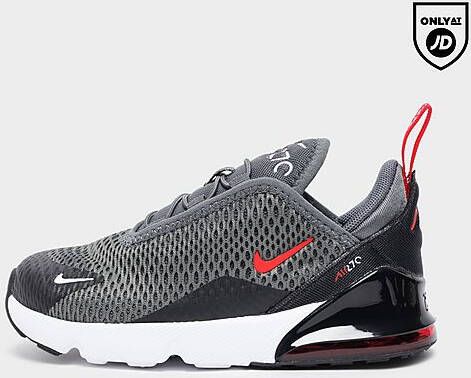 Nike Air Max 270 Schoenen voor baby's peuters Iron Grey Black White University Red Iron Grey Black White University Red