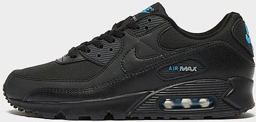 Nike Air Max 90 Herenschoen Black Laser Blue Wolf Grey Black Heren