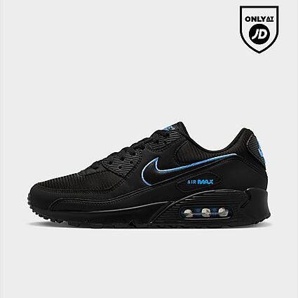 Nike Air Max 90 Black University Blue- Black University Blue - Foto 3
