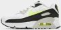 Nike Air Max 90 Leather Baby's White Black Neutral Grey Hot Lime Kind - Thumbnail 7
