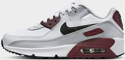 Nike Air Max 90 LTR Kids White Dark Team Red Pure Platinum Black Kind White Dark Team Red Pure Platinum Black