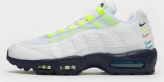 Nike Air Max 95 EC Herenschoenen White Volt Football Grey Blackened Blue Dames