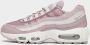 Nike Air Max 95 Damesschoen Plum Fog Summit White Venice Metallic Silver Dames - Thumbnail 4