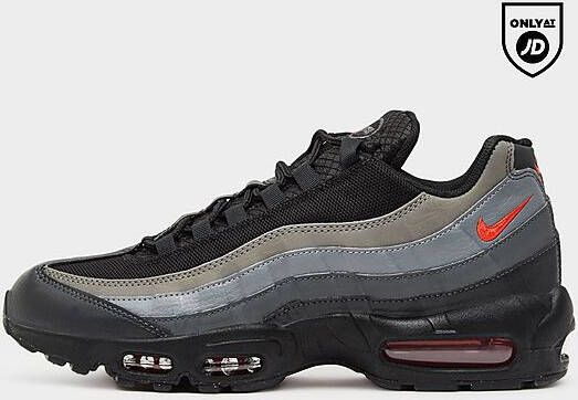 Nike Air Max 95 Herenschoenen Black Anthracite Iron Grey Picante Red- Heren