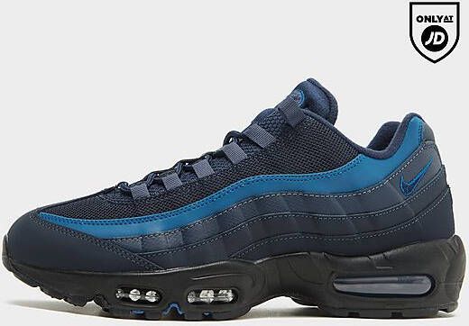 Nike Herenschoenen Air Max 95 Black Thunder Blue Court Blue Obsidian- Heren Black Thunder Blue Court Blue Obsidian