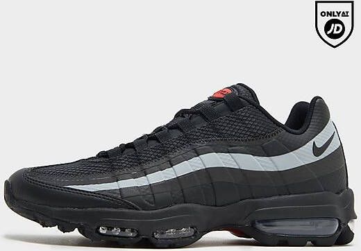 Nike Air Max 95 Ultra Herenschoenen Black Wolf Grey University Red Black- Heren