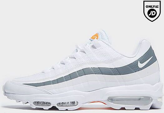 Nike Air Max 95 Ultra Men's Shoe White Cool Grey Total Orange White- Heren White Cool Grey Total Orange White - Foto 3