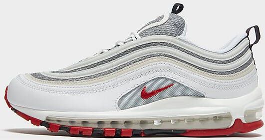Nike Air Max 97 White Particle Grey Photon Dust Varsity Red - Foto 4