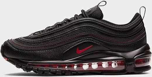 Nike Air Max 97 Junior Black Dark Smoke Grey University Red Kind