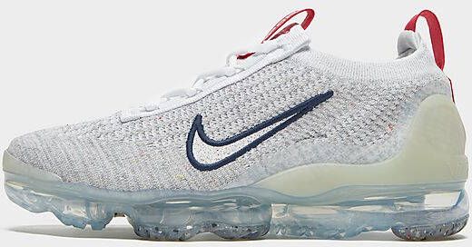 Nike Air VaporMax 2021 Flyknit Damesschoenen Photon Dust Midnight Navy Mystic Hibiscus White Dames