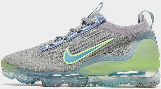 Nike Air VaporMax 2021 FK Herenschoen Particle Grey Aluminium Light Liquid Lime Barely Grey Heren - Foto 2