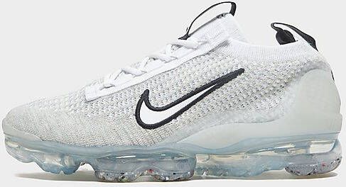 Nike Air VaporMax 2021 Junior White Black Metallic Silver White Black Metallic Silver White - Foto 4