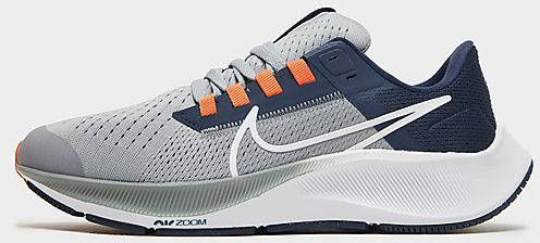 Nike Air Zoom Pegasus 38 Junior Particle Grey Midnight Navy Orange White Kind