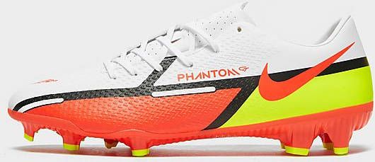 Nike Phantom GT 2 Academy FG Voetbalschoenen Heren White Volt Bright Crimson Heren
