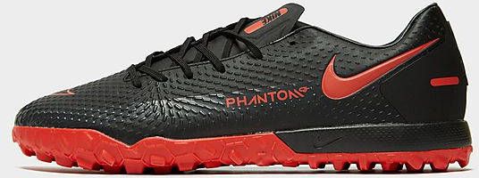 Nike Phantom GT Academy TF Voetbalschoen (turf) Black Dark Smoke Grey Chile Red Heren