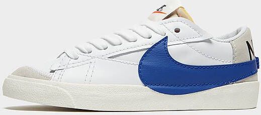Nike Blazer Low '77 Jumbo White Old Royal Light Bone Sail Schoenmaat 44 1 2 Sneakers DQ8768 100 - Foto 4