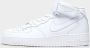 Nike Damesschoenen Air Force 1 '07 Mid White White White- Dames White White White - Thumbnail 2