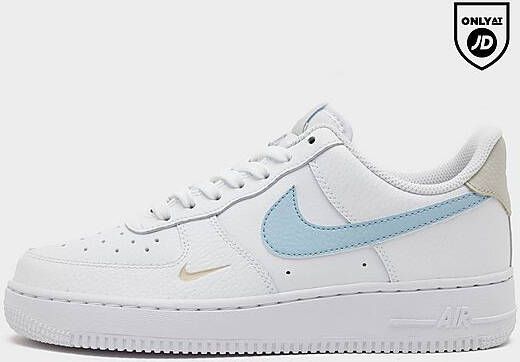 Nike Damesschoenen Air Force 1 '07 Next Nature White Light Bone Light Armoury Blue- Dames White Light Bone Light Armoury Blue