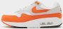 Nike Wmns Air Max 1 '87 Sneakers Dames natural grey safety orange white black maat: 36.5 beschikbare maaten:36.5 37.5 38 39 40.5 41 - Thumbnail 2