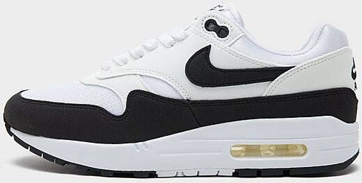 Nike Damesschoenen Air Max 1 White Summit White Black- Dames White Summit White Black