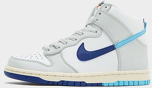 Nike Dunk High Se (gs) Basketball Schoenen summit white baltic blue deep royal blue maat: 40 beschikbare maaten:36.5 37.5 38.5 39 40