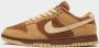 Nike Damesschoenen Dunk Low Flax Light British Tan Sesame- Dames Flax Light British Tan Sesame - Thumbnail 2