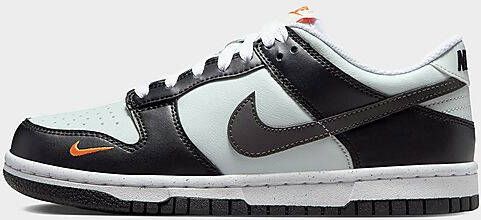 Nike Dunk Low kinderschoenen Black Light Silver Bright Mandarin Medium Ash Kind Black Light Silver Bright Mandarin Medium Ash