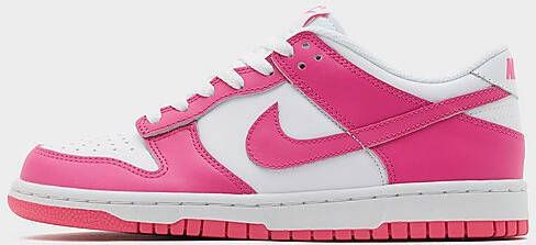 Nike Dunk Low kinderschoenen White Pink Laser Fuchsia White Pink Laser Fuchsia