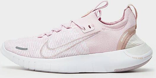 Nike Hardloopschoenen voor dames (straat) Free RN NN Pink Foam Pink Oxford Platinum Tint White- Dames Pink Foam Pink Oxford Platinum Tint White
