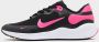 Nike Hardloopschoenen voor kids Revolution 7 Black White Hyper Pink- Dames Black White Hyper Pink - Thumbnail 3