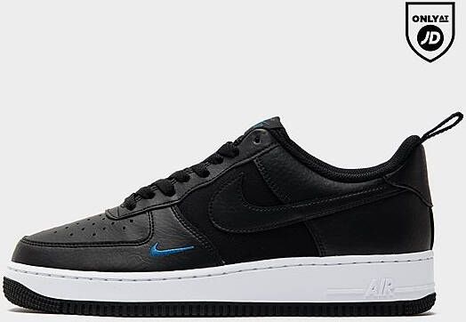 Nike Herenschoen Air Force 1 '07 Black Court Blue White Black- Heren Black Court Blue White Black