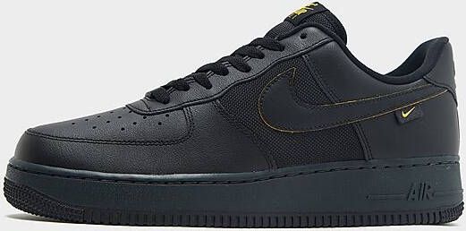 Nike herenschoen Air Force 1 '07 Black Dark Smoke Grey University Gold- Heren Black Dark Smoke Grey University Gold