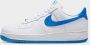 Nike Herenschoen Air Force 1 '07 White White Photo Blue- Heren White White Photo Blue - Thumbnail 3
