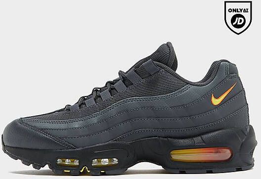 Nike Air Max 95 Anthracite Opti Yellow Black Safety Orange- Anthracite Opti Yellow Black Safety Orange - Foto 2