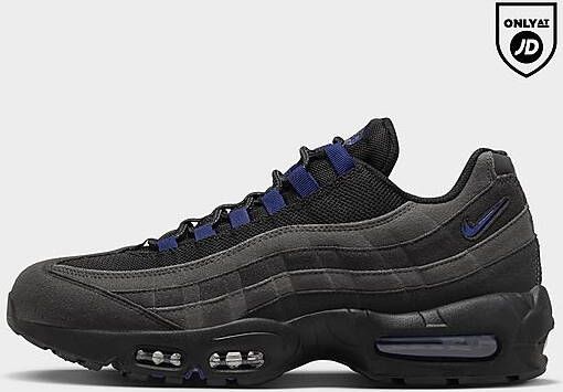 Nike herenschoen Air Max 95 Black Anthracite Cool Grey Deep Royal Blue- Heren Black Anthracite Cool Grey Deep Royal Blue