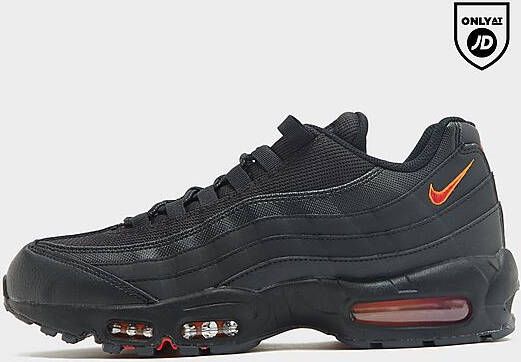 Nike herenschoen Air Max 95 Black Safety Orange University Red- Heren Black Safety Orange University Red