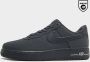 Nike Air Force 1 '07 Rubber Swoosh Sneakers Unisex Anthracite Zwart - Thumbnail 2