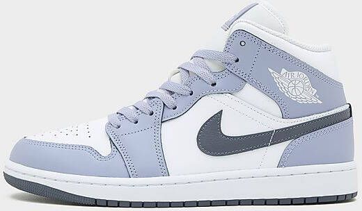 Nike Herenschoenen Air Jordan 1 Mid White- Heren White - Foto 2