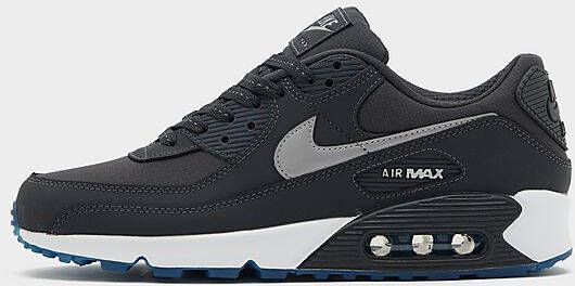 Nike Herenschoenen Air Max 90 Anthracite Industrial Blue White Reflect Silver- Heren Anthracite Industrial Blue White Reflect Silver