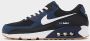 Nike Herenschoenen Air Max 90 Midnight Navy Black Gum Medium Brown White- Heren Midnight Navy Black Gum Medium Brown White - Thumbnail 2