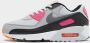 Nike Air Max 90 Pure Platinum Alchemy Pink Total Orange Cool Grey- Pure Platinum Alchemy Pink Total Orange Cool Grey - Thumbnail 3