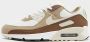 Nike Herenschoenen Air Max 90 Summit White Khaki Light Orewood Brown Black- Heren Summit White Khaki Light Orewood Brown Black - Thumbnail 2
