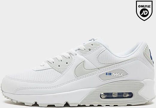 Nike Herenschoenen Air Max 90 Team White Game Royal Photon Dust- Heren Team White Game Royal Photon Dust