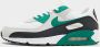 Nike Herenschoenen Air Max 90 White Black Malachite Malachite- Heren White Black Malachite Malachite - Thumbnail 3