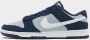 Nike Herenschoenen Dunk Low Retro SE Leather Suede Blue- Heren Blue - Thumbnail 1